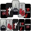 Phone Case for Samsung Galaxy S25 S23 S22 S24 Ultra FE A05 A06 A15 A16 A36 A37 A35 A54 A55 A56 A57 A25 A26 A53 Strong Boxing Gloves Kickboxing Cover