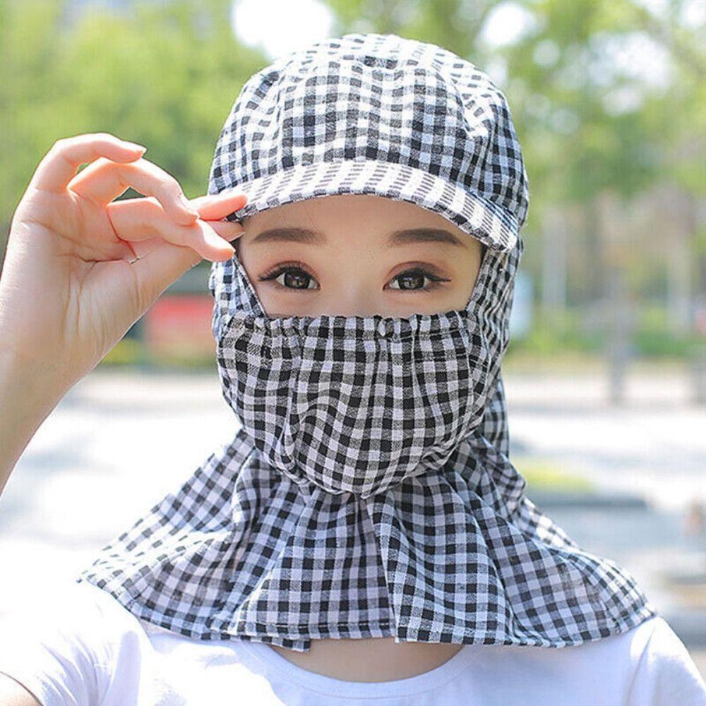 Fishing Hunting Hiking UV Protection Face And Neck Sun Hat Protective Cover Women Hats Ear Flap