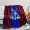 Crystal Palace F.C Flannel Blanket, High quality Comfortable for All Seasons, Home Decor, Warmth and Comfort