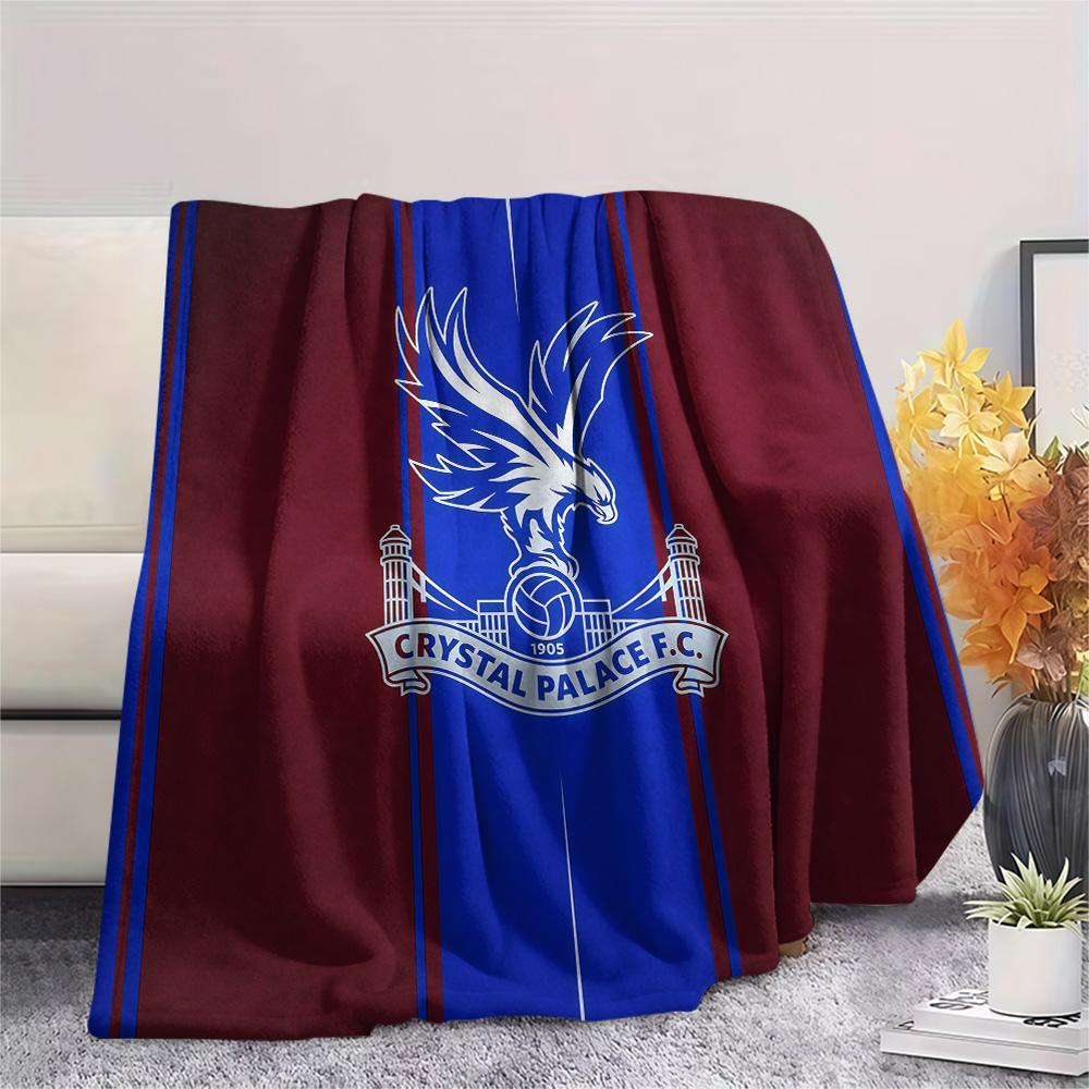 Crystal Palace F.C Flannel Blanket, High quality Comfortable for All Seasons, Home Decor, Warmth and Comfort