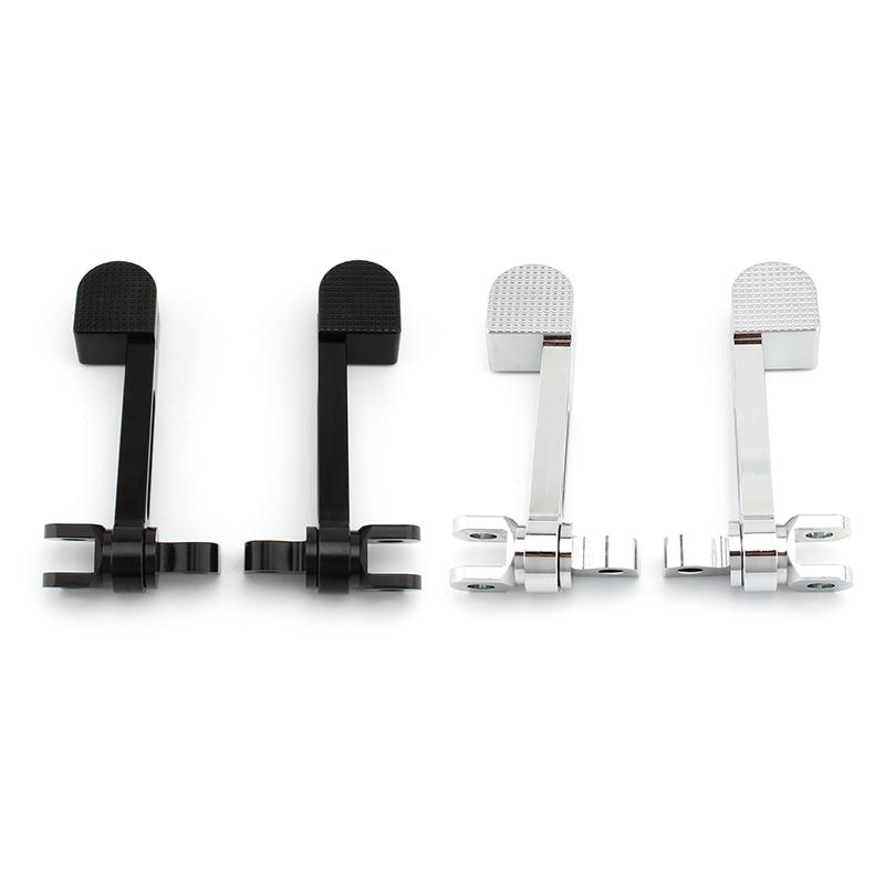 1 пара Универсальные Складные Подножки для Мотоцикла из Алюминиевого Сплава, Нескользящие Педали-Подножки для Заднего Пассажира, Расширители для Harley Davidson