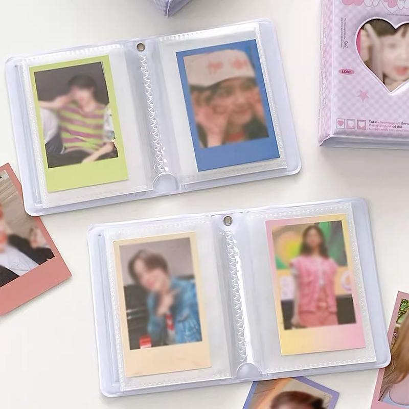 Kpop Photocards Holder Poca Packaging Mini Photo Album Card Collect Book Photo Card Packaging Supplies Card Holder