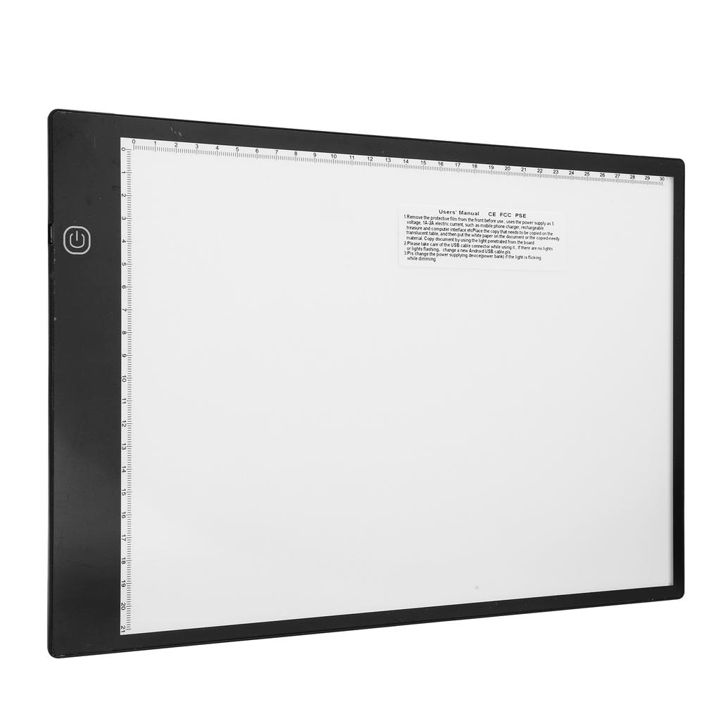 Portable Light Box LED Tracing Drawing Board Adjustable Brightness for Artist Kid Painting Graffi