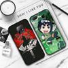 JW61Naruto аниме черный мягкий чехол для Samsung Note 20 Lite S24 Ultra S23 A03 A05 A06 A11 A71 A15 A16 A13 A24 A25 A33 A52 A53 A50 M55 M35 Plus