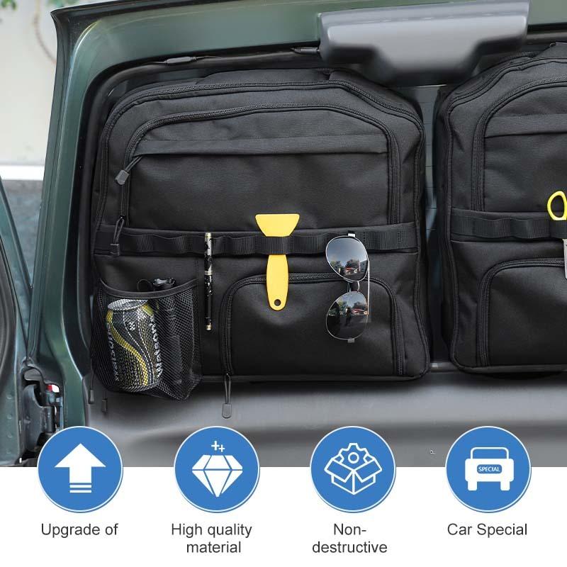Автомобильная сумка-органайзер для задней двери, подходит для Suzuki Jimny 2007-2017, укладка автомобильных аксессуаров