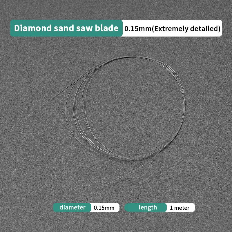 1M Режущая проволока Пильные полотна Нефрит Металл Керамика Режущие материалы Ручная пила Полотно Диаметр 0,1 мм-0,5 мм Профессиональные ручные инструменты
