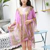 Women Shawl Cashew Print Beads Ladies Loose-fitting Sexy Cover Up for Vacation