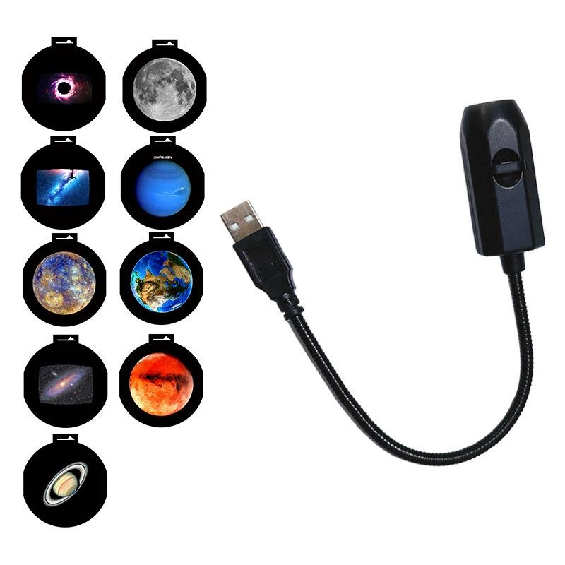 USB Проектор Звездное Небо Ночник Луна Земля Потолочная Лампа Пульт Дистанционного Управления 360 Градусов Вращающийся Свет для Атмосферы Дома Спальни