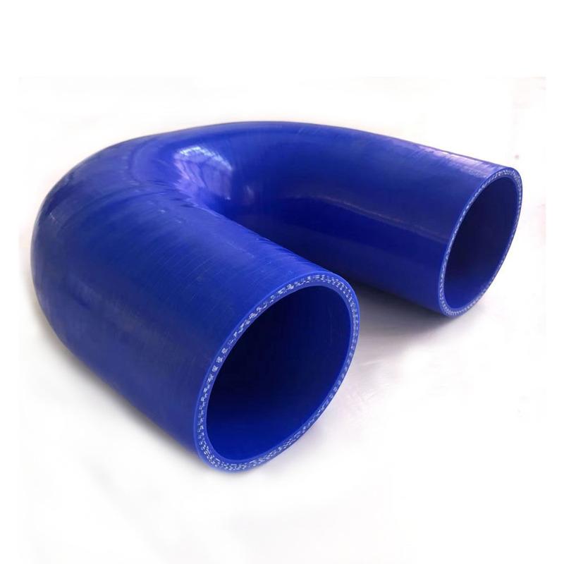 180 Degree Elbow Coupler Hose ID 19mm/22mm/25mm/32mm/38mm/51mm/57mm/63mm/70mm/76mm Intake Intercooler Pipe (4-PLY) Silicone