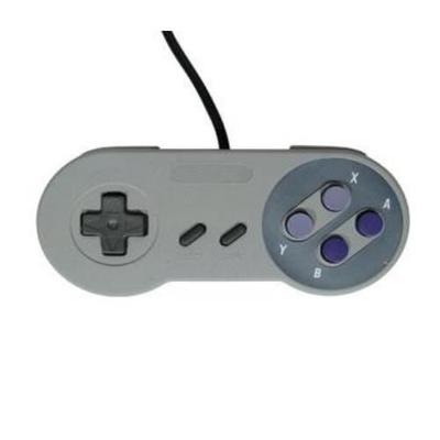 Серый геймпад для консоли Nintendo Super NES SNES