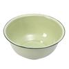 Vintage Enamel Deep Soup Bowl Thickened Retro Rice Noodle Container Dishwasher Safe Serving Pot for Hot Meals
