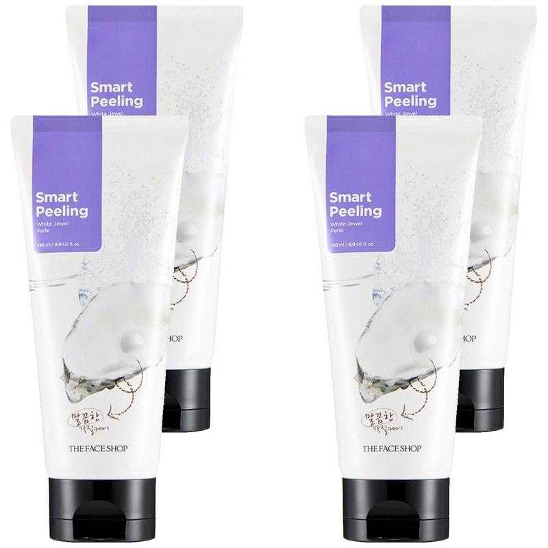 The Face Shop Smart White Jewel Peeling Gel, 120ml, 4 pcs