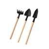 3pcs/Set Premium Gardening Tool Flower Rake Spade Beach Soil Scoop Growing Garden Flower Pots Household Plant Pine Soil Shovel