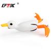 1 PCS Propeller Flipper Duck Fishing Lure Ducking Fishing Frog Lure 9cm 11.3gArtificial Bait Duckling 3D Eyes Day Baits Bass