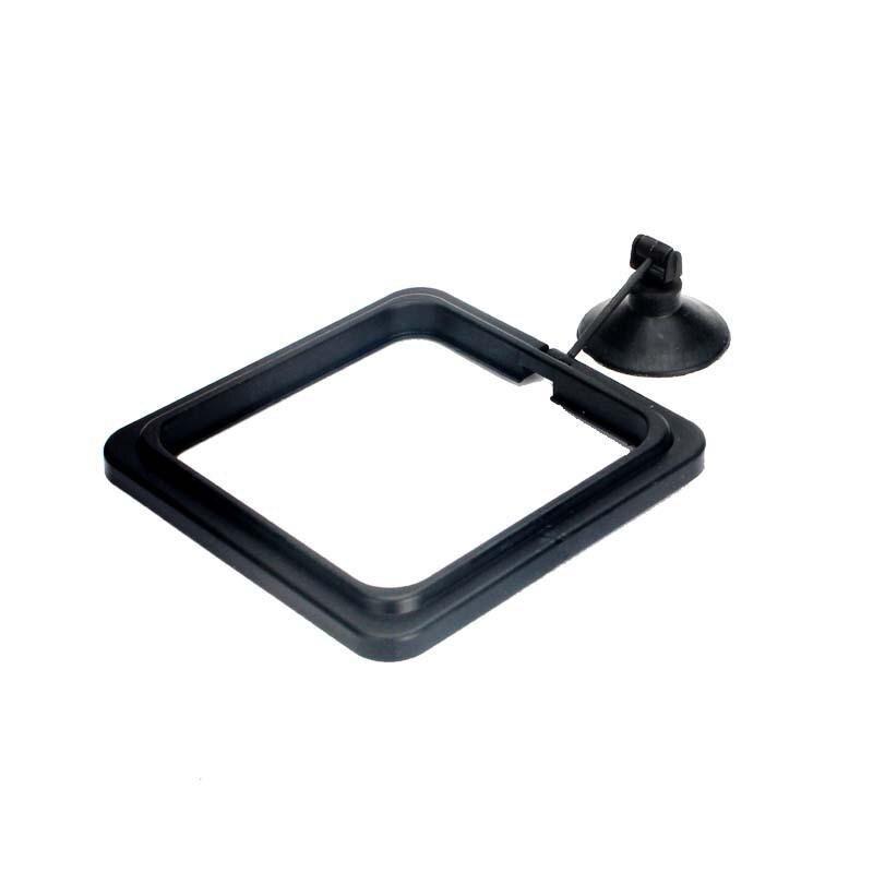 Aquarium Feeding Ring Fish Tank Station Floating Food Tray Feeder Square Circle Accessory Water Plant Buoyancy Suction Cup KTY