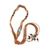 Versatile Woven Belt Ethnic Style Dress Chain Waist Dress Accessories Braided Waist Belt  Women