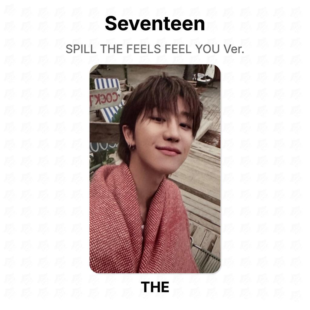 Seventeen ВЫПЛЕсни ЧУВСТВА ПОЧУВСТВУЙ СЕБЯ Вер. Официальная фотокарта