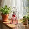 Colorful Acrylic Angel Statue Tealight Candle Stand Votive Candle Holder For Religious Ceremonies And Wedding Gift
