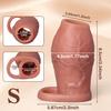 Thicken Cock Sleeve Lock Sperm Penis Ring Adult Men Sex Toys Enlarged Soft Silicone Dildo Dick Sleeve Enlargement Sex Toy Male