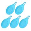 5 шт. силиконовый держатель для ложки термостойкий держатель для ложки многофункциональный поднос для фруктов закуска