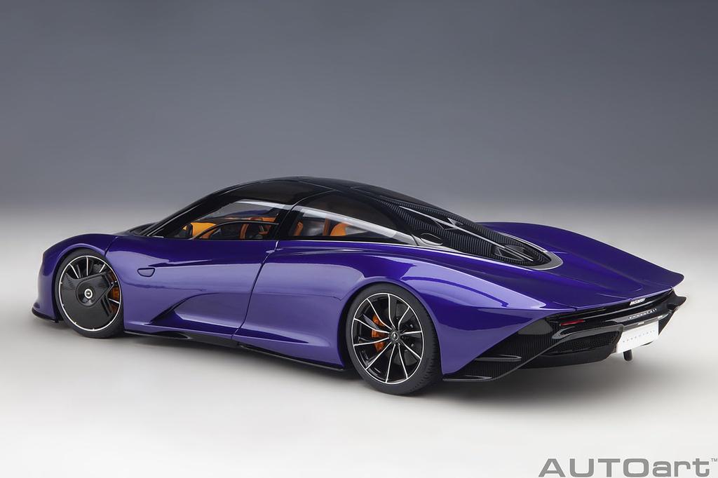 AUTOart AUTOart McLaren Speedtail металлик фиолетовый готовый продукт 1/18