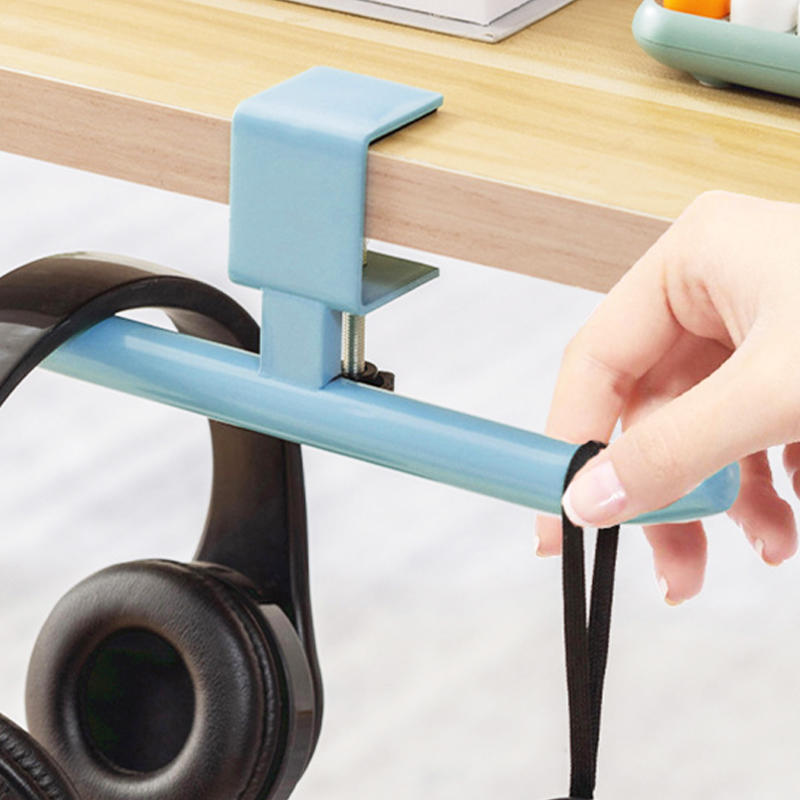 Настольный держатель для наушников Регулируемый настольный крючок-подвеска для сумки, кошелька Крючок-подвеска для стола Настольный зажим Подвеска для наушников под стол