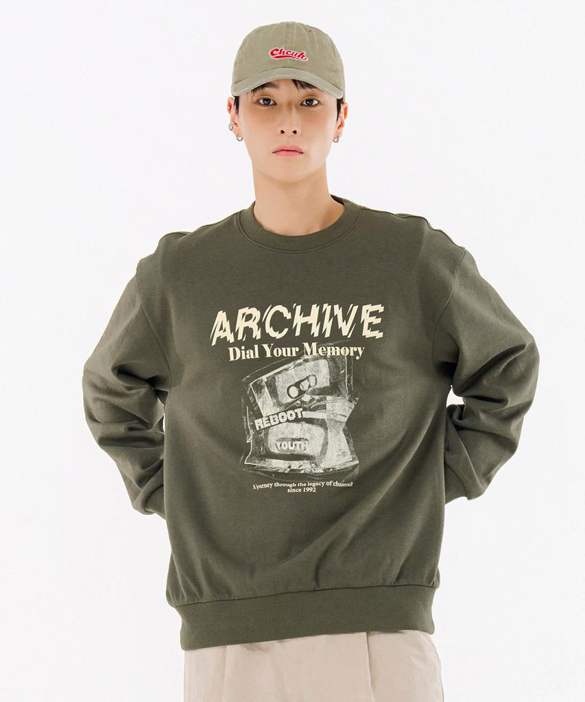 CHASECULT Men'S Retro Graphic Sweatshirt-Fark5118B0V