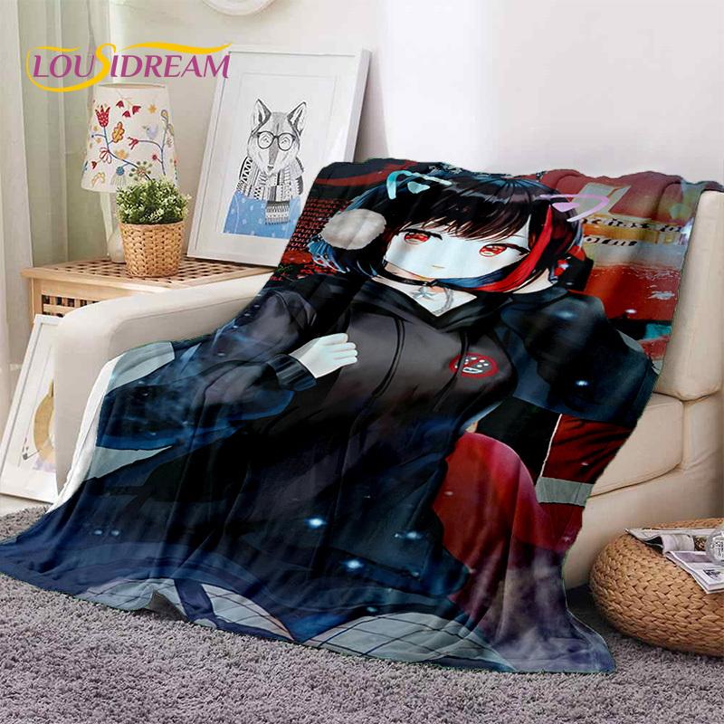 Zero Two Sexy Girl DARLING in The FRANXX Cartoon Flannel Blanket for Bed Bedroom Sofa Picnic,Throw Blanket for Outdoors Leisure