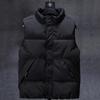 Большие размеры L-7XL, осенне-зимний мужской жилет с капюшоном, новые повседневные куртки без рукавов для мужчин, теплые парки