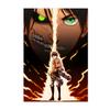 Attack On Titans Anime Poster Levi Micas Allen Home Wall Painting On Canvas Print Photos Children's Bedroom Decor In the Living Room Fresco