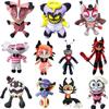 New Alastor Plush Adam Hazbined Cos Hotels Soft Stuffed Costume Cute Plushie Figure Hells For Children Kids Christmas Gift