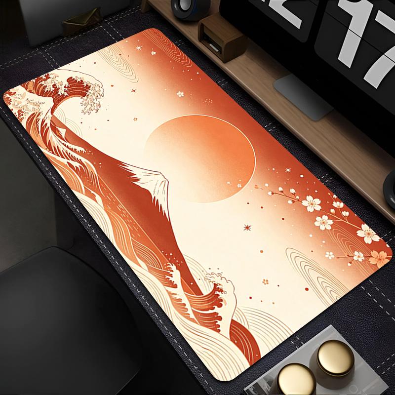 Large Mouse Pads Computer Accessories Speed Mousepad Designed specifically Gaming Keyboard Mat Japanese ukiyo-e style Mouse Mat