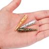 30pcs/Lot 42X8mm Alloy Bugle Filigree Caps End Bead Hollow Out Flower Cone Crystal Pendant Connector For Jewelry Making Supplies