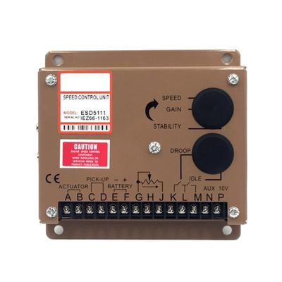 Блок регулятора скорости ESD5111 Эффективный Подходит для дизельных генераторов с мониторингом в реальном времени и точной регулировкой