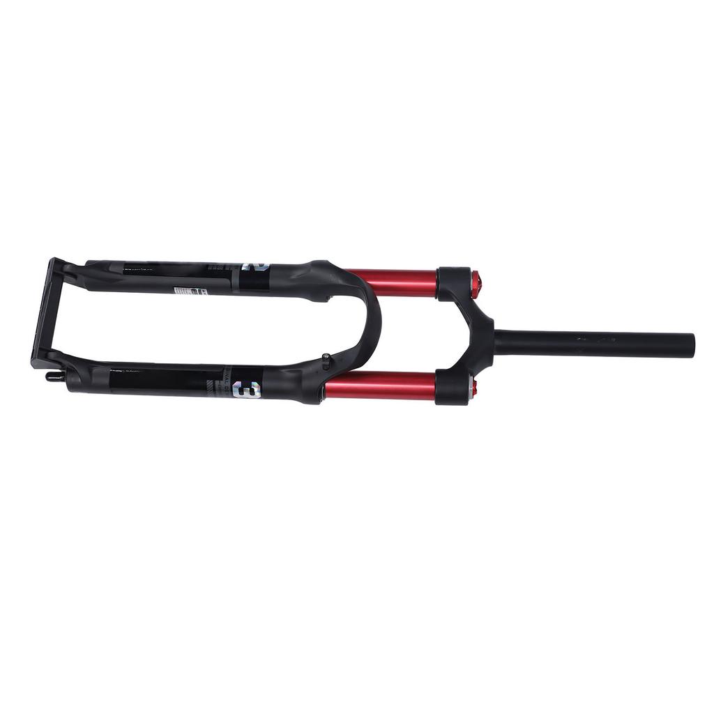 26-дюймовая вилка для горного велосипеда с воздушной подвеской, амортизатор с прямой трубой, ручная блокировка, бесшумная езда по шоссе