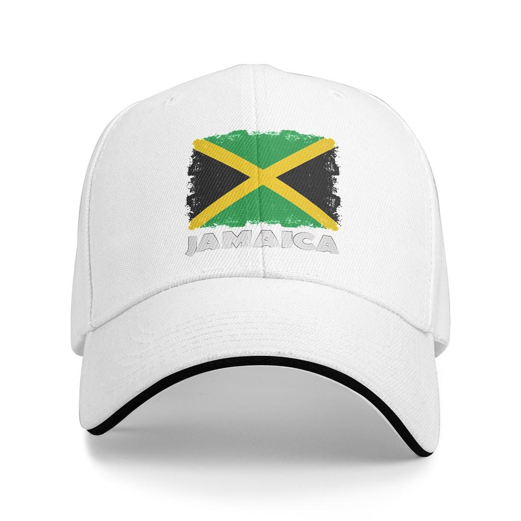 Spring Jamaica National Flag Distress Baseball Cap Kpop Rock Streetwear Custom Logo Sun Trucker Hat Women Hot Sale Baseball Caps