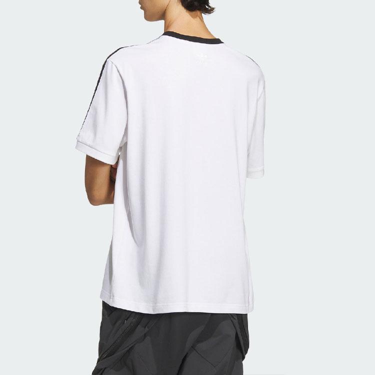 Adidas Originals Logo Play Short Sleeve T-Shirt Men Tops White IW6310