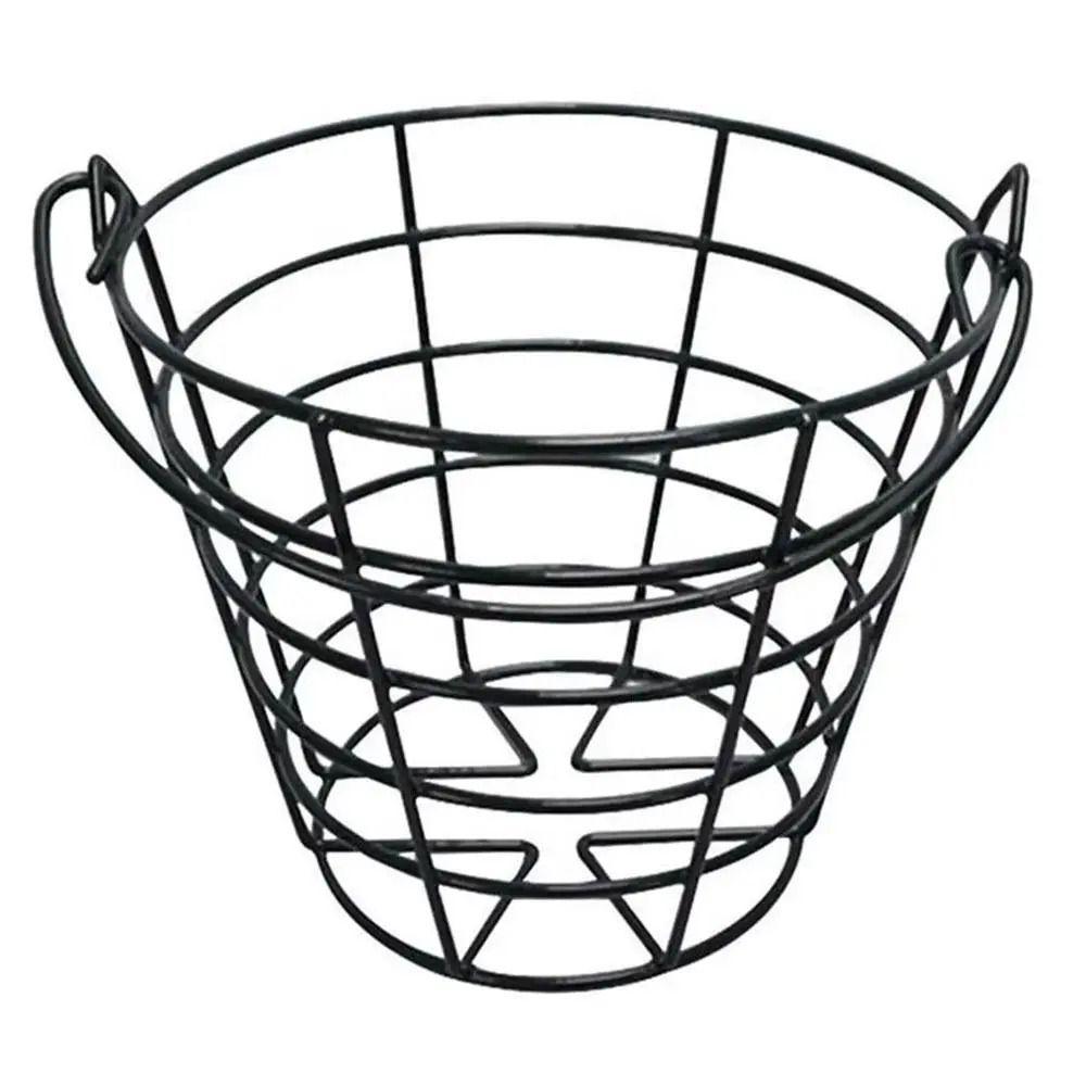 Metal Wire Golf Ball Basket Balls Container Golfing Balls Storage Practice Ball