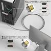 Кабель-адаптер FDBRO DisplayPort на HDMI 8K, Активный 8K@60 Гц, 4K@120 Гц, 32,4 Гбит/с, Однонаправленная передача, Штекер-Штекер, DP 1.4 на HDMI 2.1, Дисп