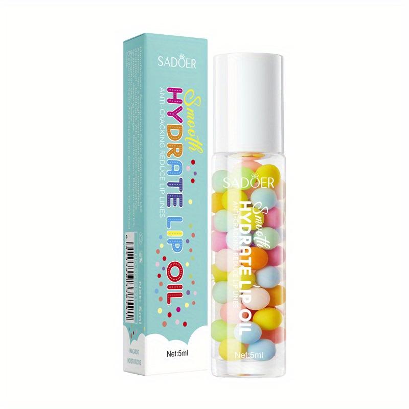 Macaron Anti-Drying Moisturizing Repair Lip Oil Care Lip Balm Длительное увлажнение, против высыхания, портативный дорожный формат
