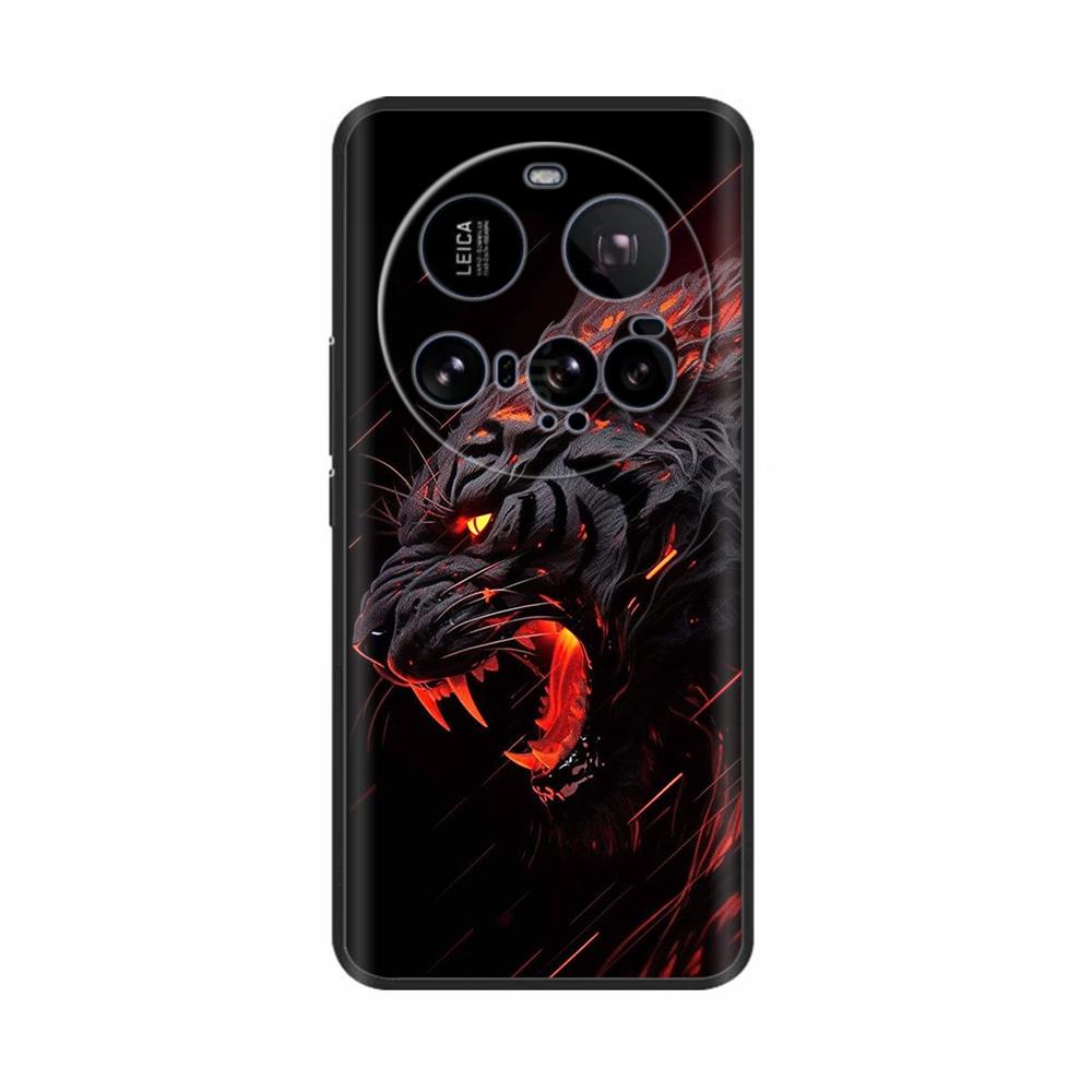 Для Xiaomi 15 Ultra Чехол Мягкий ТПУ Силиконовый Противоударный Мультяшный Кот Лев Чехол для Телефона Для Xiaomi 15Ultra Чехлы для Телефона Xiaomi15 Ultra