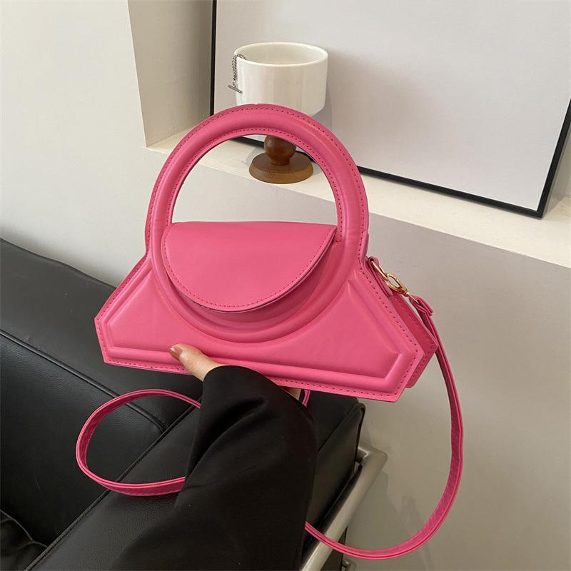 Fashion Female Shoulder Bag Small Square Bags for Women Pure Color Vintage Crossbody Bags PU Leather Messenger Handbags