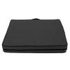 Stadium Cushion Water Proof Bleacher Cushion Comfortable Stadium Pad for Outdoor and Camping Black