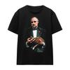 The Godfather Unisex Adult Painted Poster T-Shirt