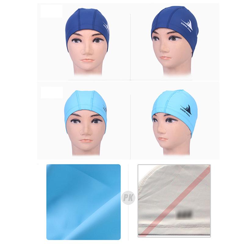Водонепроницаемая ткань защищает уши длинные волосы спортивная шапочка для плавания в бассейне акула высокоэластичная гибкая прочная шапочка для плавания для мужчин и женщин