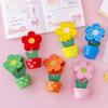 Ornaments Messege Stander Desk Memo Holder Potted Photo Folder Flower Note Holder Photo Card Holder