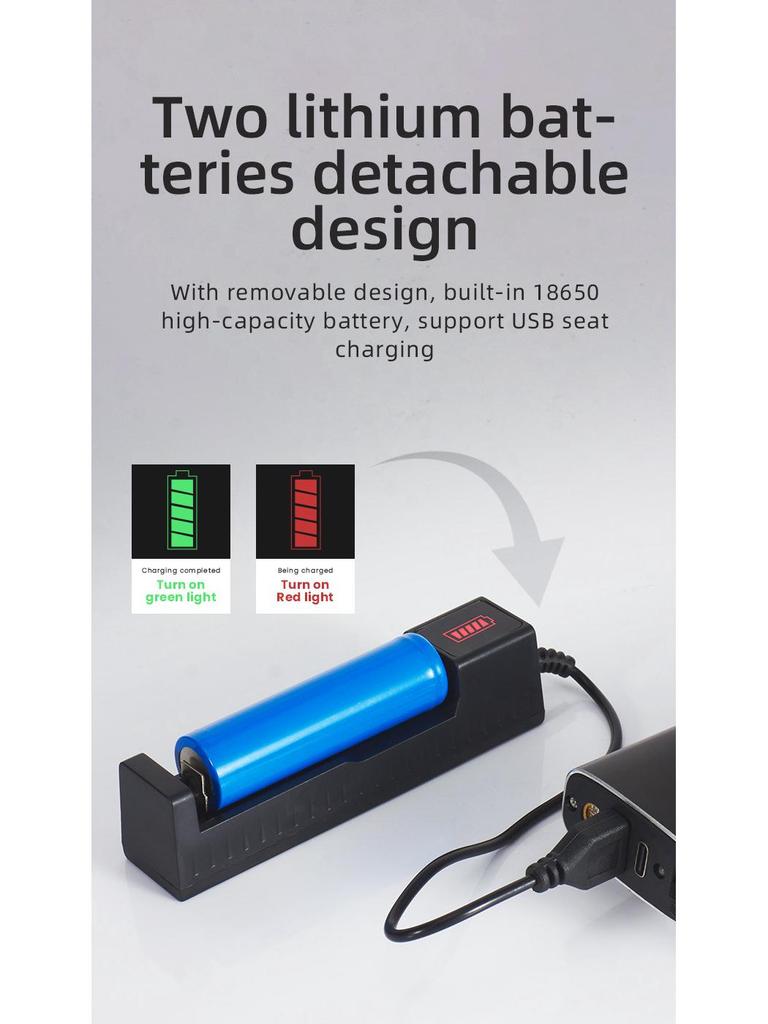 Red Light LED Infrared Flashlight for Nose, Ear, and Oral Soothing