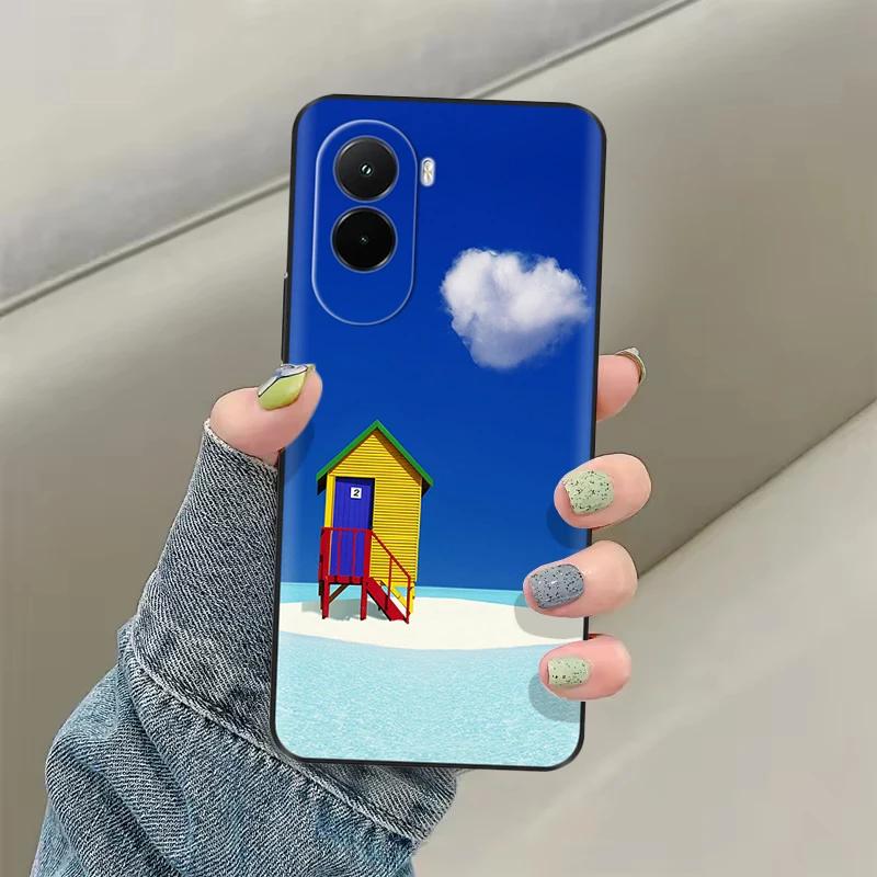 Мягкий чехол для Xiaomi Poco M7 4G Чехол Мультяшная задняя крышка для Xiaomi Poco M7 Pro 5G Защитный бампер с животным PocoM7 m 7 Крутые сумки