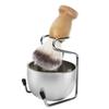 3 In 1 Shaving Brush Set Bowl and Razor Holder Stainless Steel Men's Gift Set… , Yellow, 1 Piece
