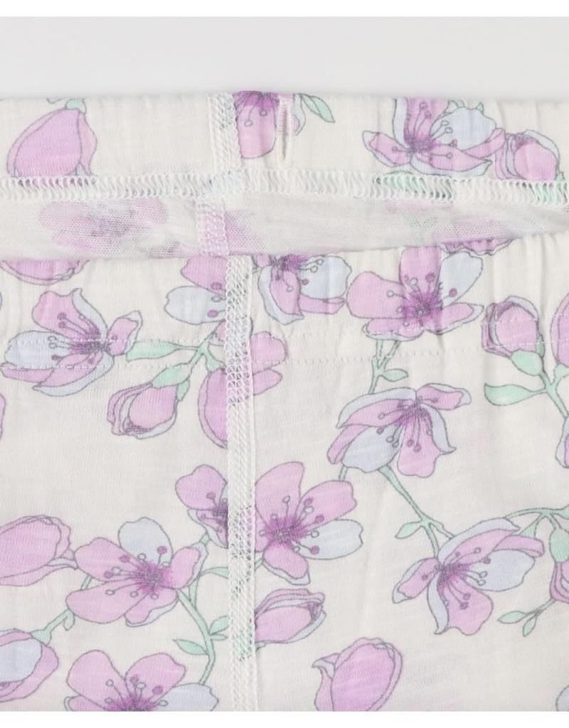 Wacoal Long Cotton Cool DNL311 PU LP [Easy Partner] Pajamas, 3/4 Sleeves, Pants, 100% (Main Body), Texture, Senior,